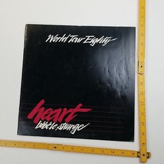HEART 1980 BEBE LE STRANGE WORLD TOUR 20 PAGE PROGRAM PHOTOS ANN & NANCY WILSON