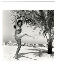1954 Vintage BETTIE PAGE By BUNNY YEAGER Key West Original Stamped Silver Photo