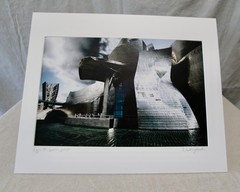 Original Photography Art Print “Aqua Musseoa” Guggenheim Museum, Bilbao, Spain