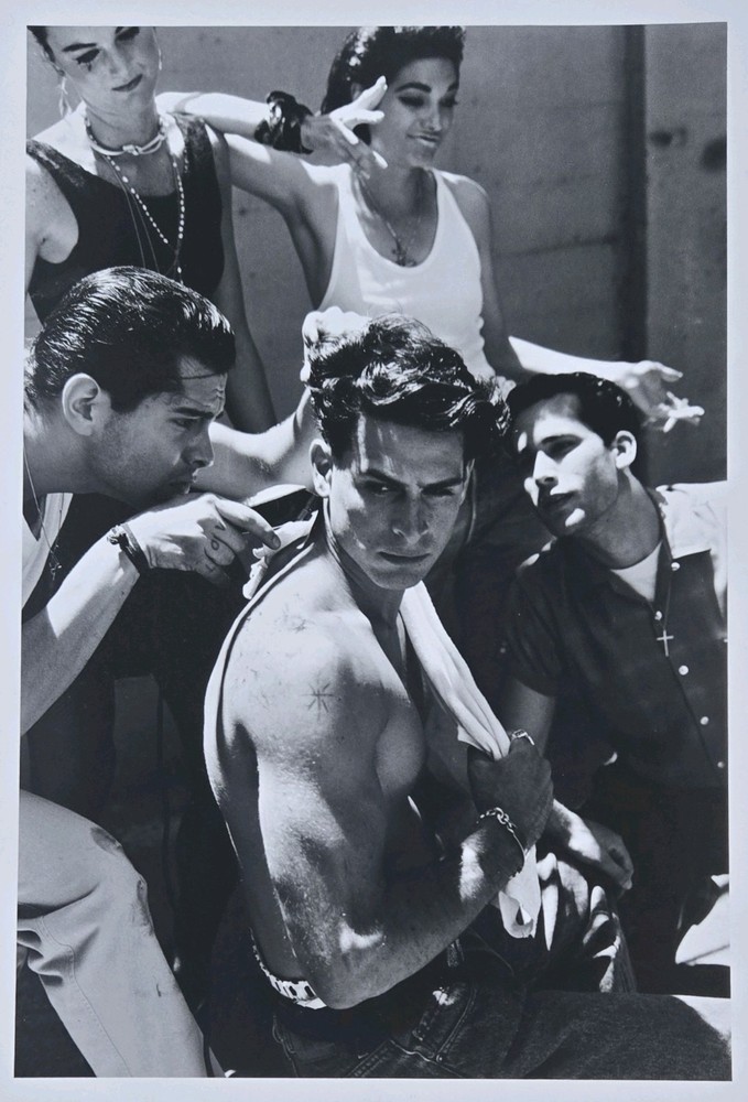 EUGENE PINKOWSKI Original Signed PHOTO Gang L.A. Gelatin Silver SIGNED 14″ x 11″