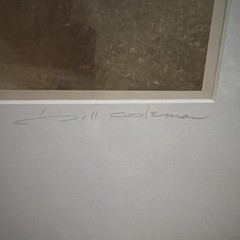 Vintage Bill Coleman Signed Numbered Matted 80LL Paradise Found Photograph AMISH