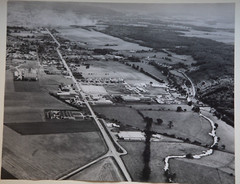 Photo 30X40 CM Argentique 1980 Vue Aérienne Normandie