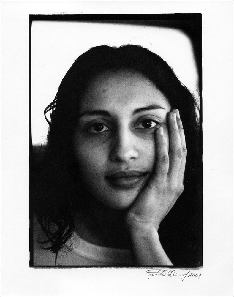 Mediterranean girl 8×10″ Gelatin Silver print from negative 1999 by Sutherland