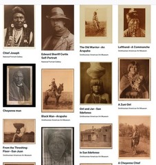 Navajo Indian with Mask by Renowned Edward S. Curtis, c1904 New Print