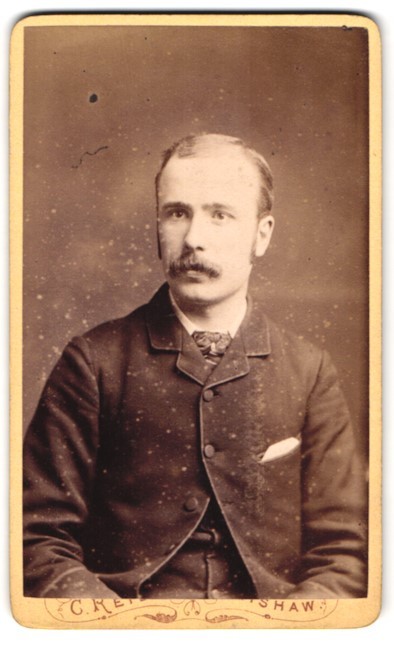 Photograph Portrait of a Man with Moustache