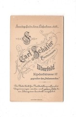 CDV Photo Lady Portrait / Woman – Elberfeld 1890s