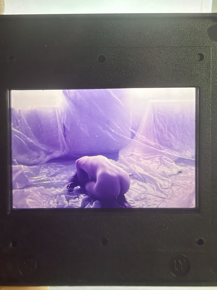 Vintage 35mm Colour Slide Portrait Woman Original Slide Photograph