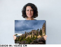 Needles Eye Tunnel: Black Hills South Dakota Rock Formation Photography Wall Art