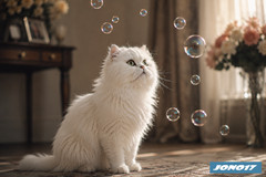 Digital Image Picture Photo Wallpaper Background Desktop AI Art – Persian Cat b