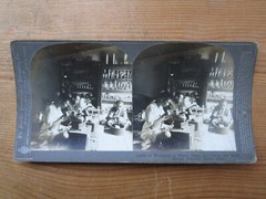 Antique Old Photo Japan Kioto Kyoto Manufactures Of Bronze Industry Workshop