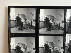 NEWLY FOUND Hendrickson PHOTO Contact Sheet Proof Negatives HOUSE DOCTOR & CHILD