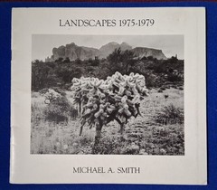 RARE Association Copy Michael A Smith Landscape 1975–1979 SIGNED Exhibit Booklet