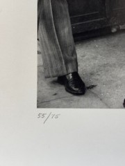 WALKER EVANS Citizen Havana 1933 Original Silver Gelatin Estate Stamped Ed of 75