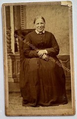 orig. CDV photo photograph old picture woman lady fashion around 1885 Aalen Hötzel