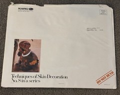 VINTAGE Collection of 1976-1977 Techniques of Skin Decoration Photo Prints Qty 7