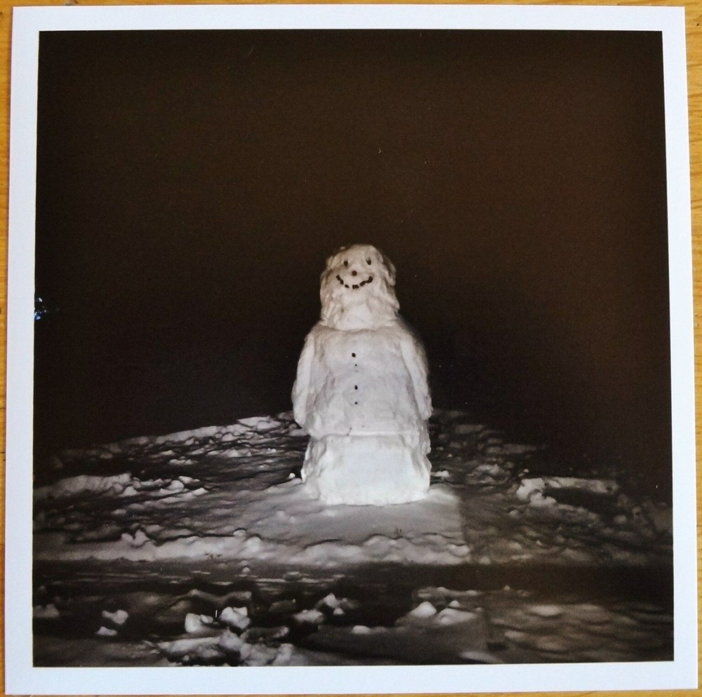 ALEC SOTH ‘Minneapolis, MN (Snowman at Night)’ SIGNED Ltd. Ed. Photo 6″ x 6″ NEW