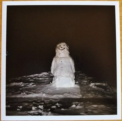 ALEC SOTH ‘Minneapolis, MN (Snowman at Night)’ SIGNED Ltd. Ed. Photo 6″ x 6″ NEW