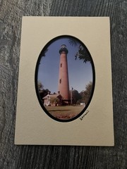 Set of 6 North Carolina Lighthouse Photos signed by Barry Gamow photographer Art