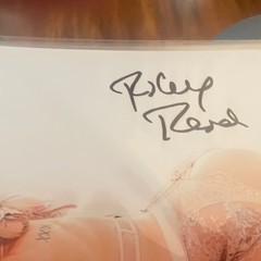 Riley Reid Autographed 8×10 Photo Pornstar Adult Model COA TTM Plus Riley Card
