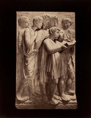 Johannes Nöhring Choir Boys Reproduction Photograph after Luca Della Robbia 19th Century