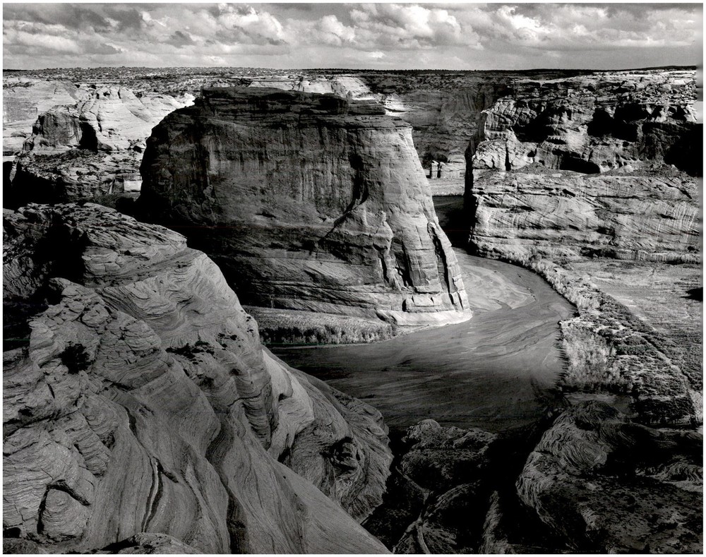1942 1990s Ansel Adams Canyon de Chelly National Monument AZ Large Art Photo