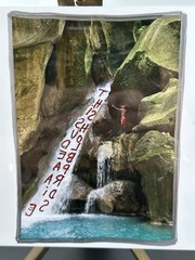 Jim Goldberg Magnum 6″ x 6″ Square Print This Should Be Paradise”2013 Bleu Haiti