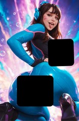 Fantasy of Cosplay #7 D.Va Overwatch VIRGIN Full Chase Double Cover Var Ltd 100