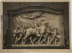 1913 Shaw Memorial Photogravure Augustus Saint-Gaudens The Mentor
