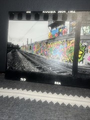 NEW Signed Bruce Reinfeld Analog Style Photography 36 X 12in Collectors Piece!