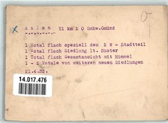 14017476 – 7080 Aalen aerial photo of the place original mounted