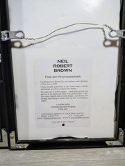 NEIL R. BROWN Fine Art Photography 3 Framed Signed Rare Set Two Car Garage