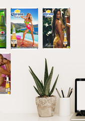 Yuengling Black Beer Metal Poster Sign Sexy Girl Wall Art Man Cave Decor Read De