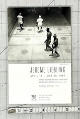 Jerome Liebling (1924-2011) Art Announcement Card 1995 – The People, Yes