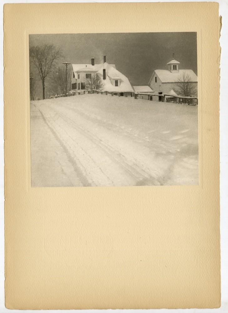 William B. Post “Wintry Weather” April 1904 Original Camera Work VI Photogravure