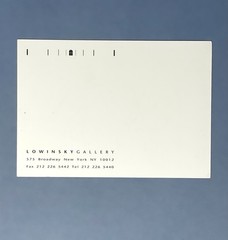 Madoka Takagi (1956-2015) Photo Print Announcement Card 1990s