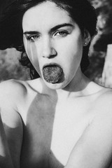 Art Model Bradley 8×12″ Archival Lustre Black and White Print B+W