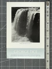 George Tice (b. 1938) Art Show Announcement Card – Urban Landscapes 2002
