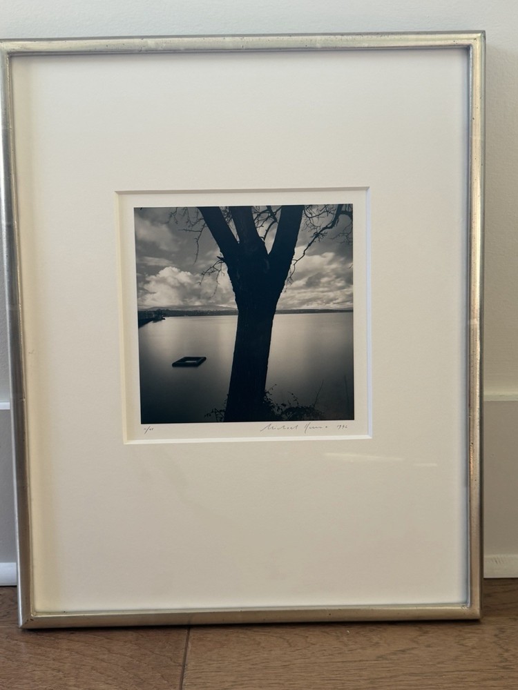MICHAEL KENNA – “Floating Square” Silver Gelatin Print Photo, Signed 1996 11/45