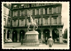 Paris 1954 – Hotel Regina – Joan of Arc – Rue de Rivoli – 1950s – Photo 10x7cm