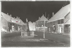 Mont-sous-Vaudrey, Grocery, Glass Photo Plate, Black & White Negative 10×15 CM