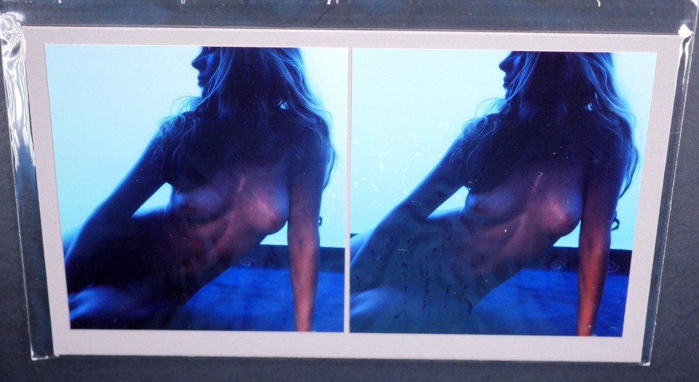 Boris Starosta 3D Stereoview – Betty 1833 – nude model signed 2001