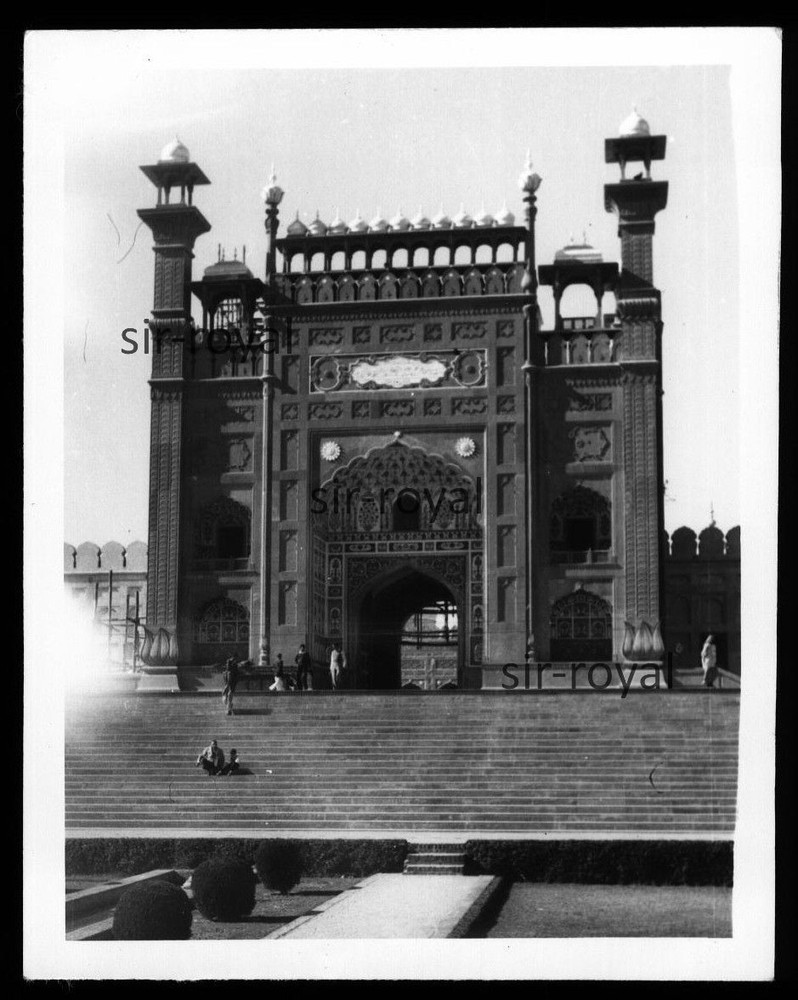 Lahore in Pakistan 1959 – Unknown Building – 1950s – Photo 7x9cm