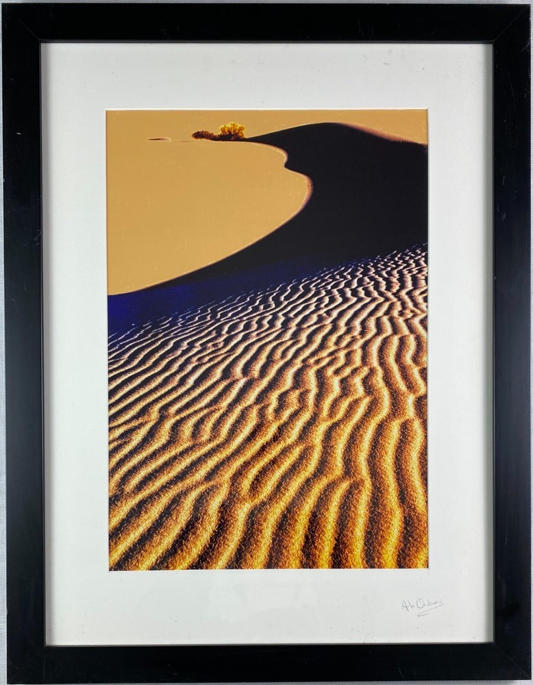 Abe Ordover – Psychedelic Desert Dune Framed Signed Art Photograph 14″ x 20″