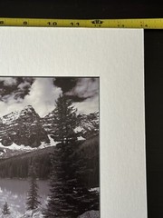11×14 Photograph Moraine Lake, Banff Matted & Signed By Photographer