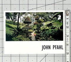 John Pfahl (1939-2020) Art Show Announcement Card 2002 – Extreme Horticulture