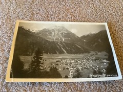 Vintage Fulpmes Austria Photo 5 1/2” by 3 1/2”