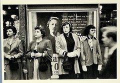 Louis Faurer Fotofolio Art Photo Print Card Times Square Theater, 1947 4.25”x6”