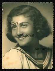 Remembering a Bulgarian beauty 1942 in Varna????? WW2 Photo 7x9cm