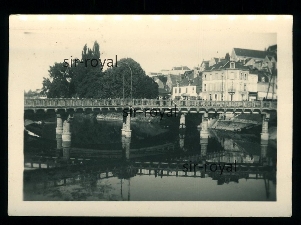 Le Mans – Bridge in X – Pont en X – Photo 9x7cm