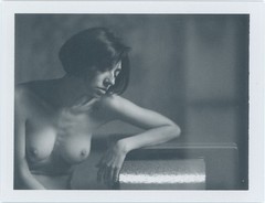 Original ART Nude 4×5″ Polaroid Picture by Mr. Merzi #533 Iryna Lozovaya